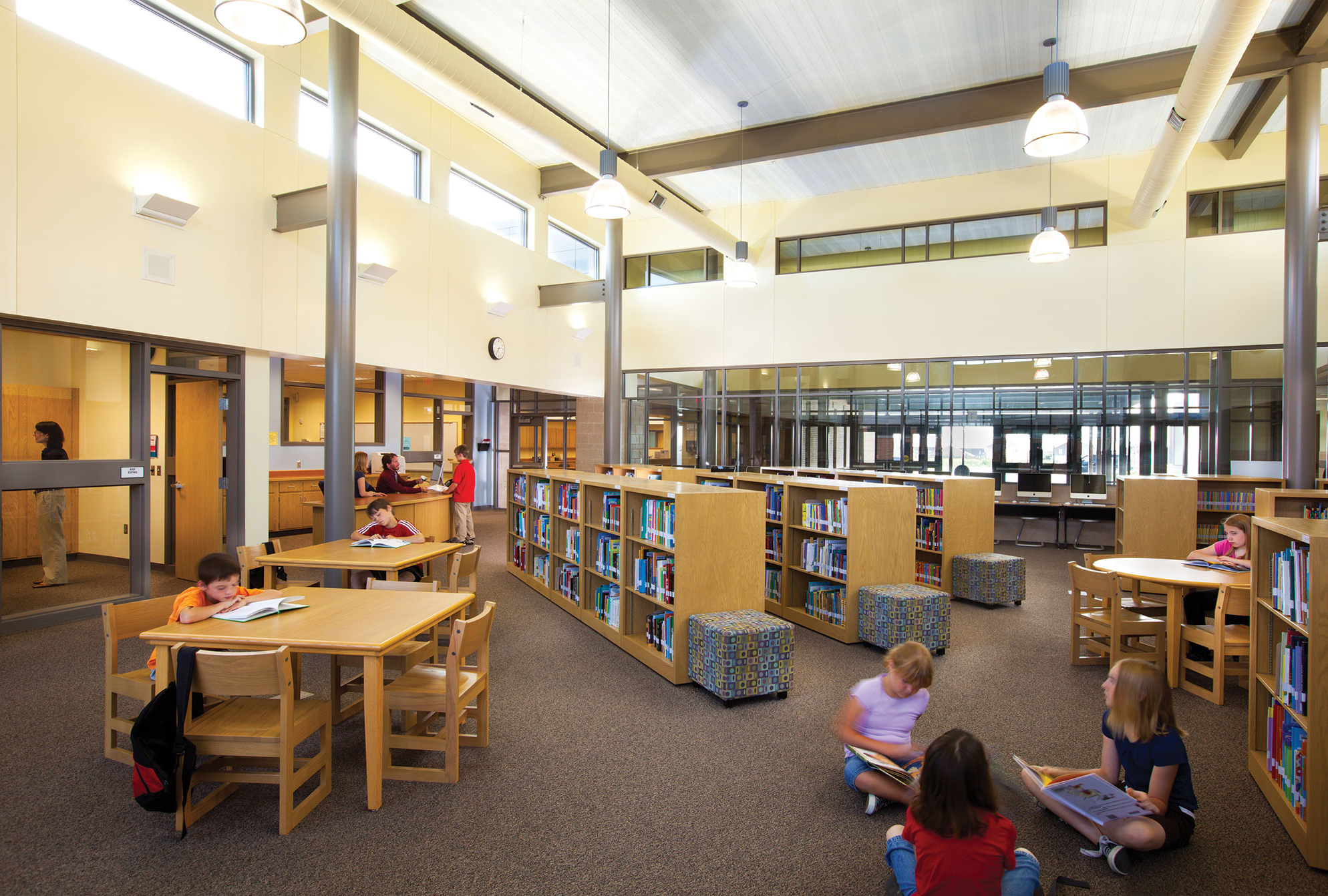 Adams Elementary School Sinclair Hille Architects