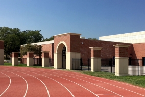 Dedication Of New Colonnade At Bulldog Stadium Sinclair Hille